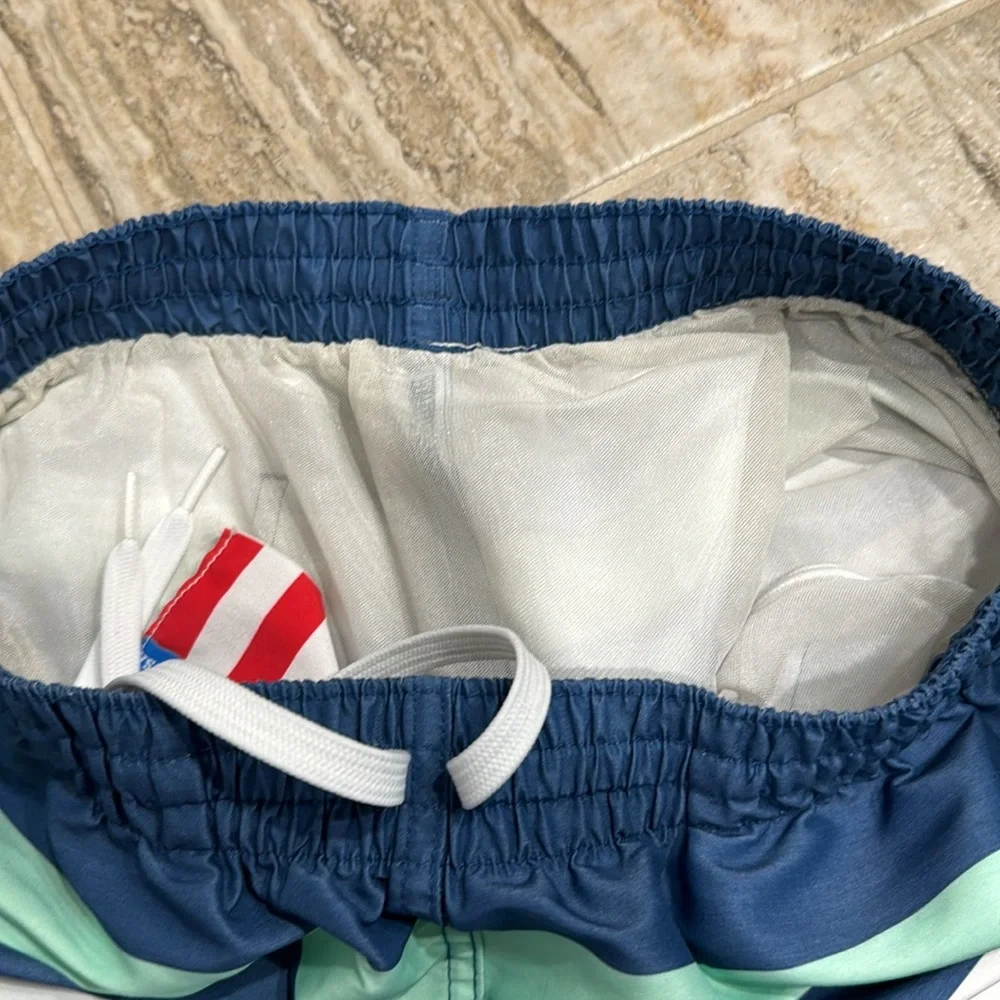 Chubbies Men’s Striped Swim Trunks Size Large